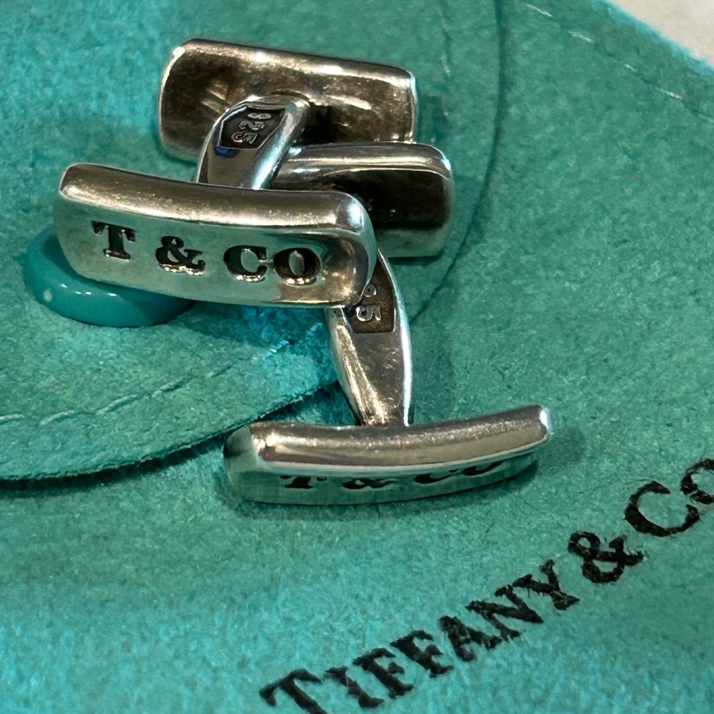 Tiffany & Co. Silver Cuff Links